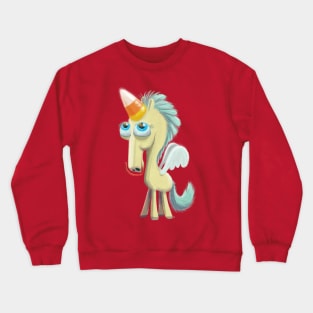 Studio Smush - The Candy Corn Unicorn Crewneck Sweatshirt